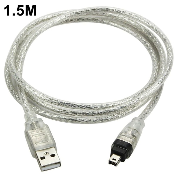 USB-kabel (hane till Firewire IEEE1394a hane, med 4 stift, för enheter