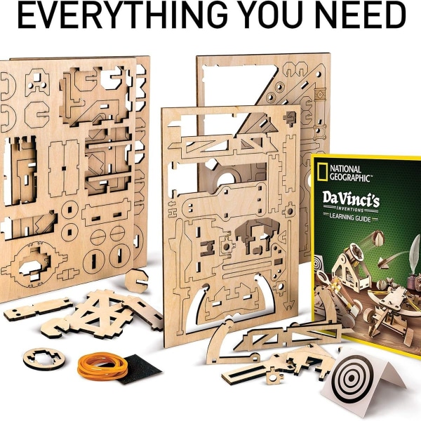 Building Model Kit - Build 3 wooden 3D puzzle models, learn more about Da KLB