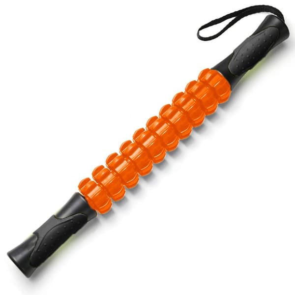Massage Roller Muskelrulle, Kroppsmassage Slips, Orange