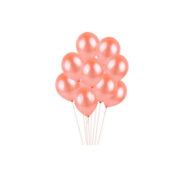 Rosa guld ballonger konfetti ballonger party ballong för födelsedag bröllop fest dekorationer