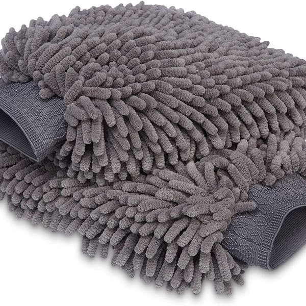 Deluxe Mikrofiber Bilvask Handske Pakke med 2