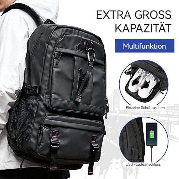 Ryggsäck handbagage laptop ryggsäck laptopväska reseryggsäck KLB