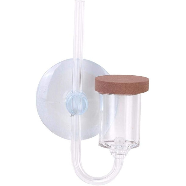 1 stycke Akvarium CO2 akryl CO2 mini förfinare coolno slim