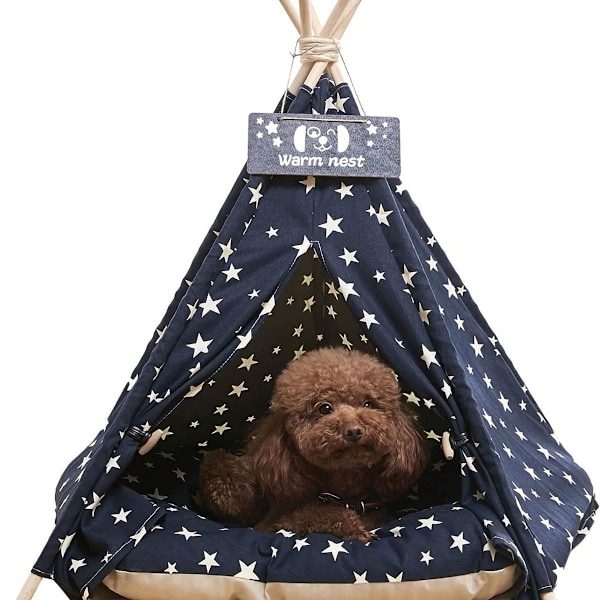 Tipi koirille ja kissoille tyynyillä, tipiteltta KLB