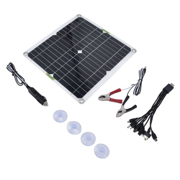 200W 5V Bærbar Solcellepanel Vanntett Lett Tynn KLB