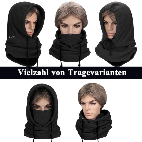 Funktionel balaclava ansigtsmaske cykel kold maske balaclava