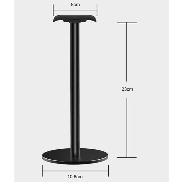 Ny Bee Fuld Aluminium Legering Hovedtelefon Stativ Headset Holder