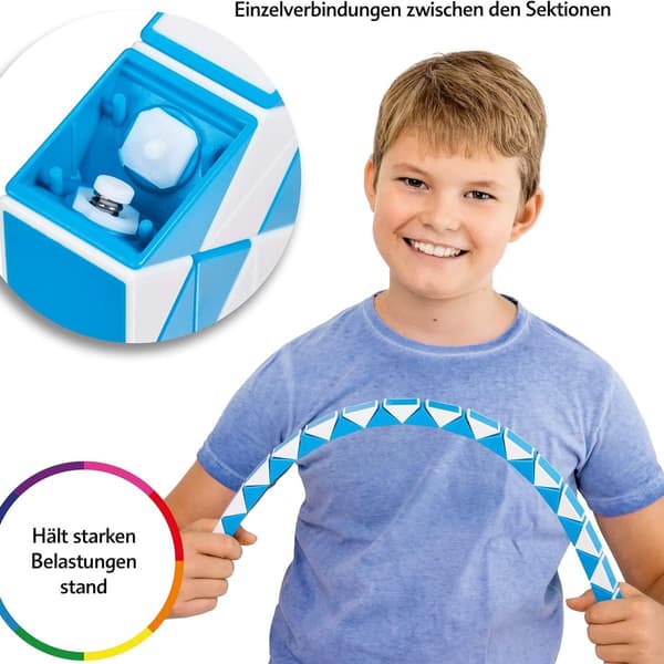 Cubixs Magic Snake - 24 palaa, keltainen B