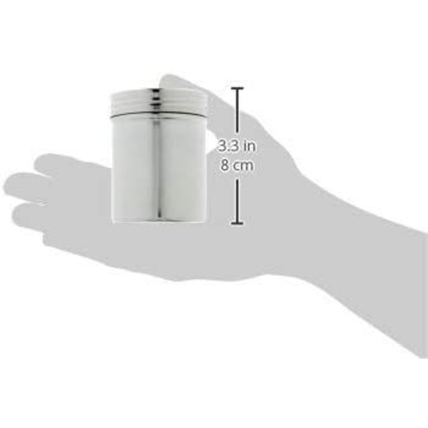 Rustfritt stål shaker metall lerret.6ht8cm