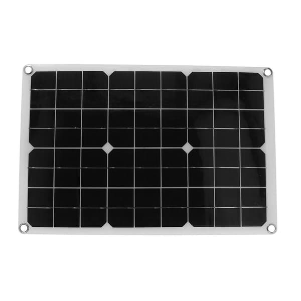 20W 18V USB solpanel kit med 60A solladdning KLB