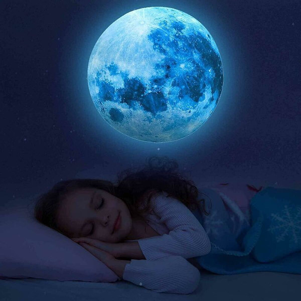 Glow in the Dark Stars för filtar, Glow in the Dark Stars och Moon Wandta