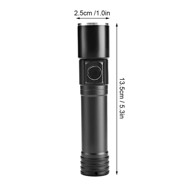 Kirkas ulkoalumiiniseos LED-taskulamppu KLB