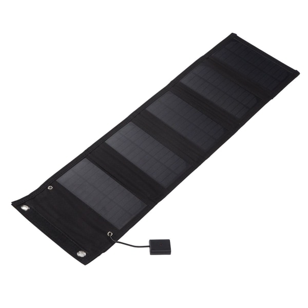 Solcellepanel, sammenleggbar batterilader, powerbank, vanntett KLB
