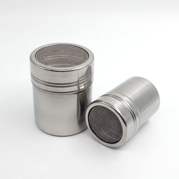 Rustfritt stål shaker metall lerret.6ht8cm