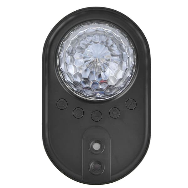 Romskipsprosjektorlampe, RGB-effekter, fjernkontroll KLB