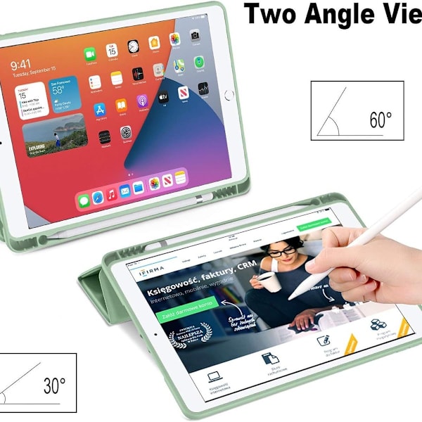 Fodral kompatibelt med iPad 10,2 tum 2021/2020 iPad 9:e/8:e
