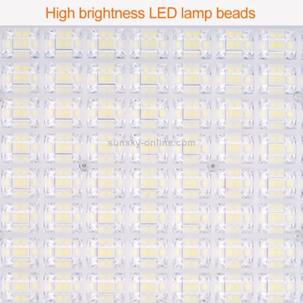 300W SMD 2835 216 LED Solcelle Flomlys med Fjernkontroll