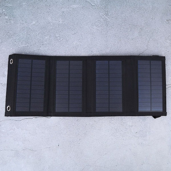 10W 5.5V Bærbar Solcellepanel Foldbart Opladningsplade til KLB