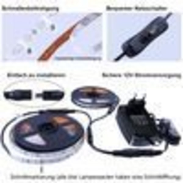 12M UV sort lys LED-strimmel 720LEDs lysstrimmel sort lysstrimmel til