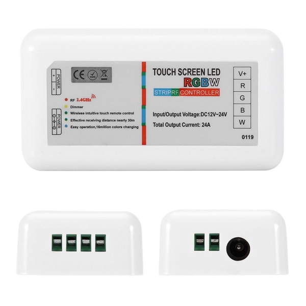 DC12-24V 2.4G Farverig RGB RGBW LED Strip Controller KLB