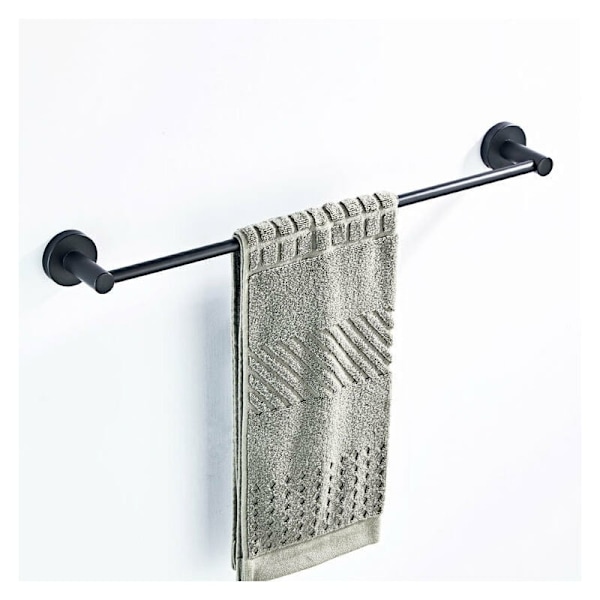 Håndklædeholder, rustfrit stål, cool stil, badeværelse, borebar, 50 cm KLB