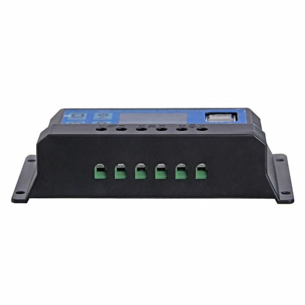 30A 12/24V LCD aurinkosäädin akkuregulaattorin ohjain kaksois USB