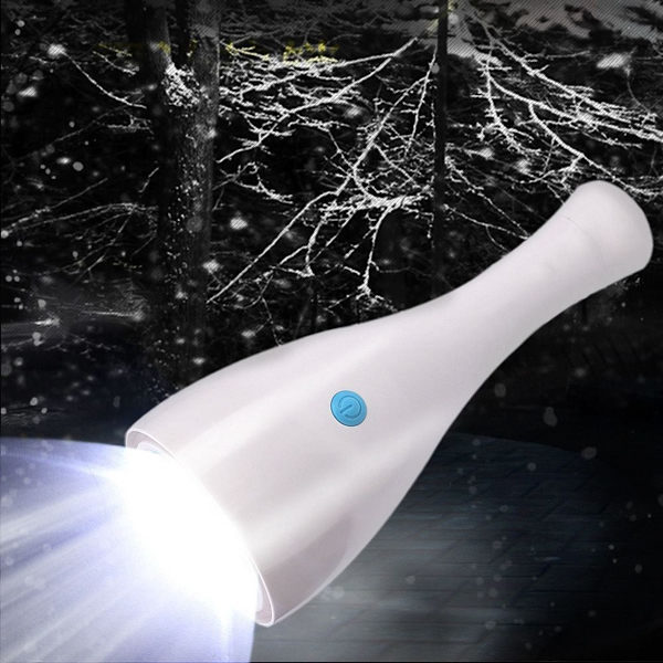 Utomhus USB-laddningsbar LED-ficklampa Vattentät Arbetsbelysning KLB