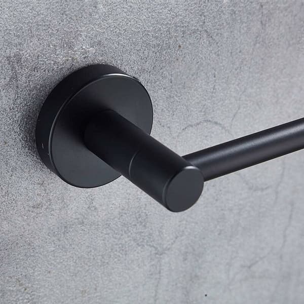 Håndklædeholder, rustfrit stål, cool stil, badeværelse, borebar, 50 cm KLB