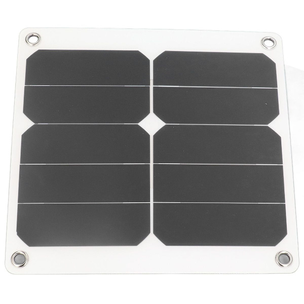 15 W:n aurinkopaneelit, korkea hyötysuhde, USB-valo 5 V, KLB