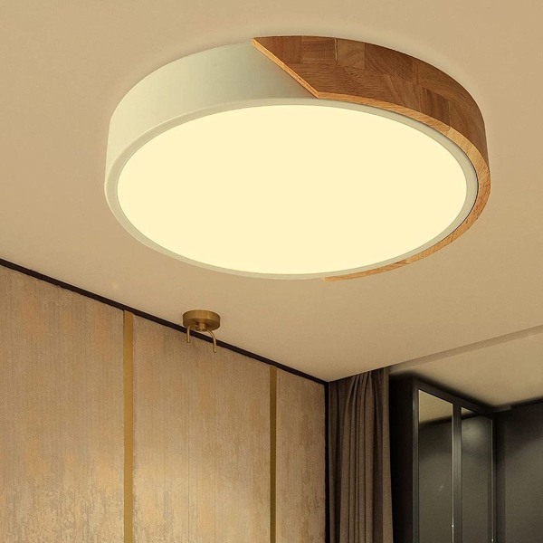 LED-taklampe i tre, LED-taklampe, LED-lamper taklamper for KLB