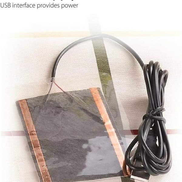 USB-opvarmet musemåtte, USB-varm musemåtte, vintervarm plys