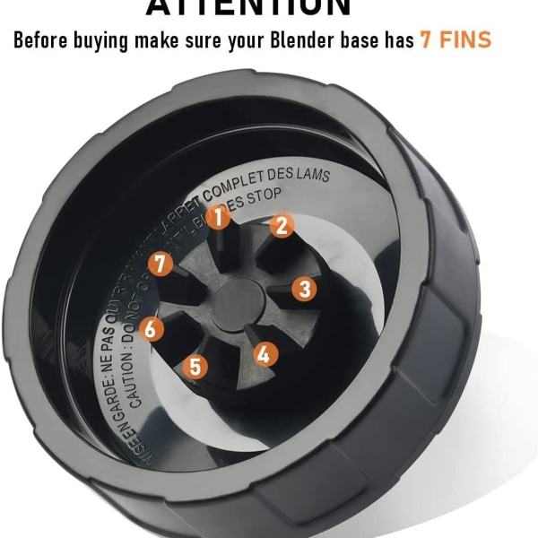 Ersättningsblad för Nutri Ninja-blender