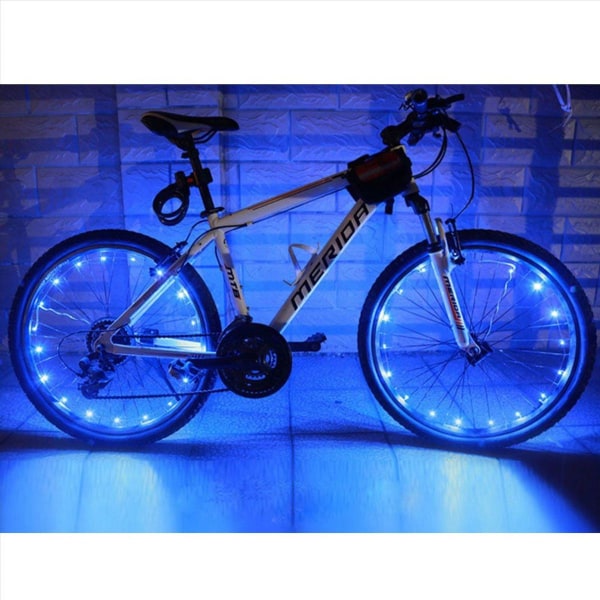Vandtætte LED-cykellysstrimler - Pakke med 2 - USB genopladelig - Farverig KLB