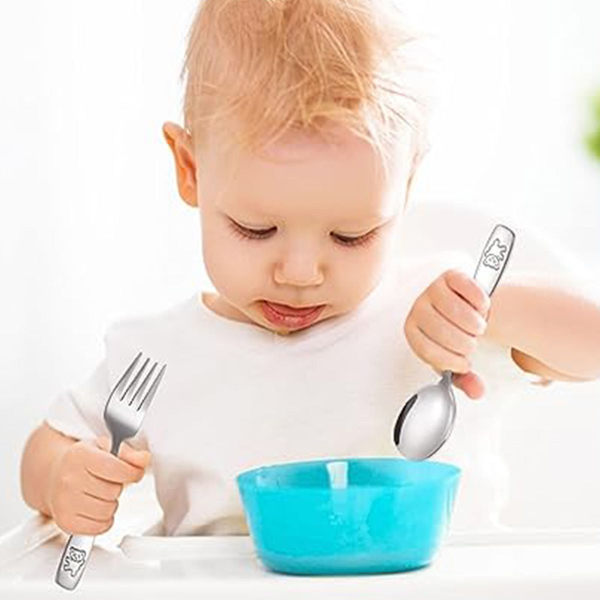 Bestickset för barn, 304 rostfritt stål, KLB