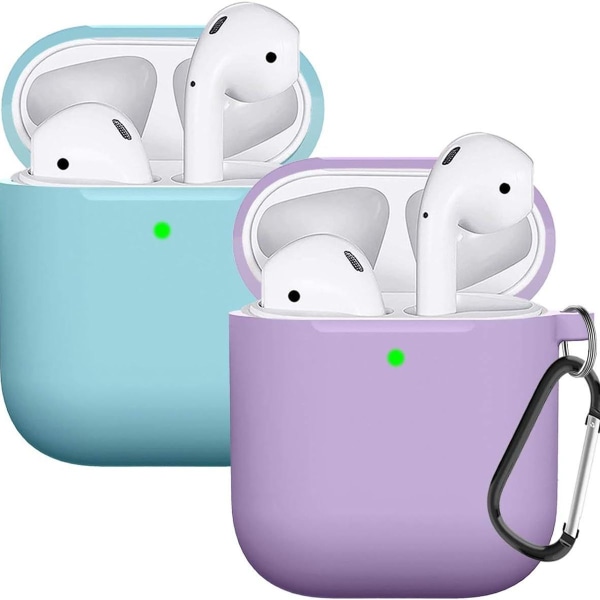 Airpods-kuoren suojakotelo on yhteensopiva sinisen violetin kanssa