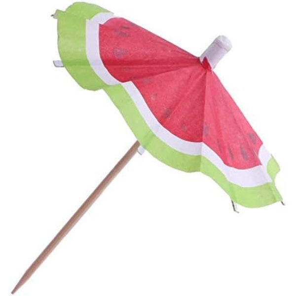 150 kpl Cocktail Watermelon 10cm, Paper Cocktail Koriste 150 kpl Juomat Watermelon Cocktail Tropical Juomat Hedelmä Tarra Viini Tarra Sekalaiset Värit