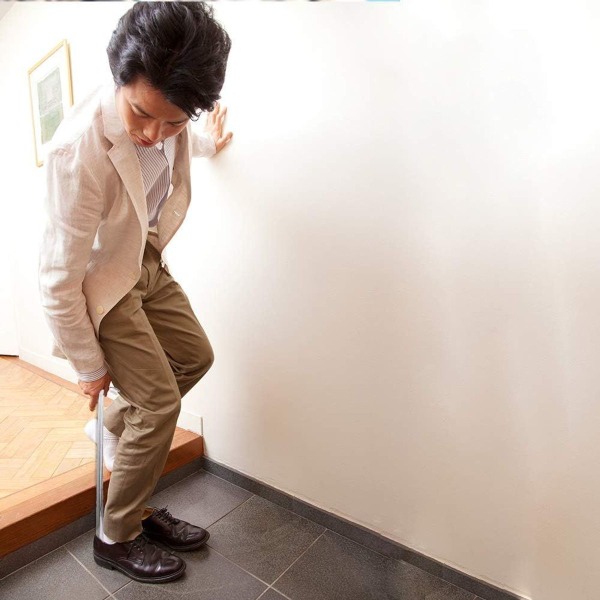 Skohorn i rustfritt stål - sko som er lette å bære