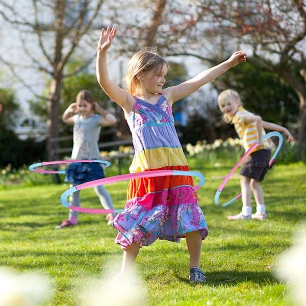 SwirlColor Hula Hoop Lapsille, Fitness Hula Hoop Irrotettava Hula Hoop KLB