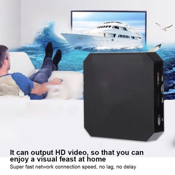 X96 Mini Quad-Core DDR3 HDTV Smart TV Box EU 110-240V Mit KLB