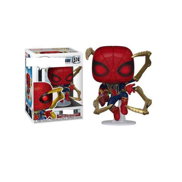 FUNKO Pop! Figur Marvel: Endgame - Iron Spider med Nano Gauntlet KLB