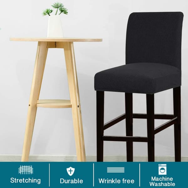 Stretchöverdrag för Barstol, Bardiskstol, Pubstol, Klädsel