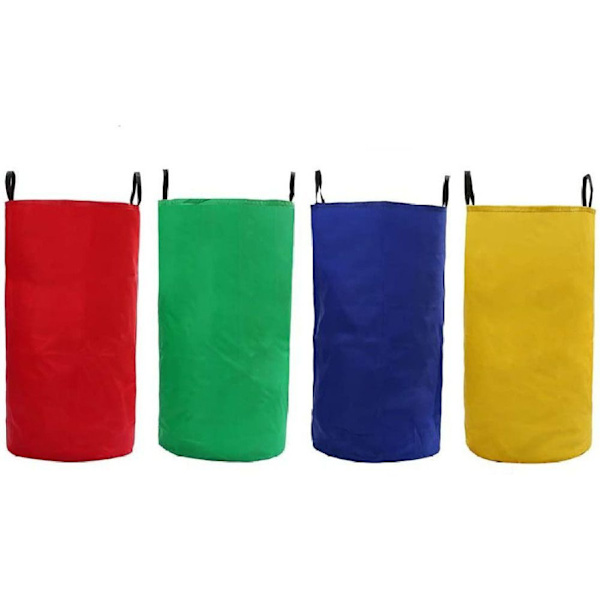 Hopppåsar för barn, 4-pack säckrace utomhuslekset för fester och