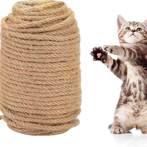 Sisalrep Scratching Post DIY Gripping Post Toy Cat Climbing Frame Replacement Rope KLB