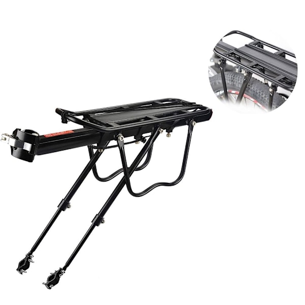 Sykkelbagasjebrett for terrengsykkel, justerbart sykkelstativ, aluminium, rask