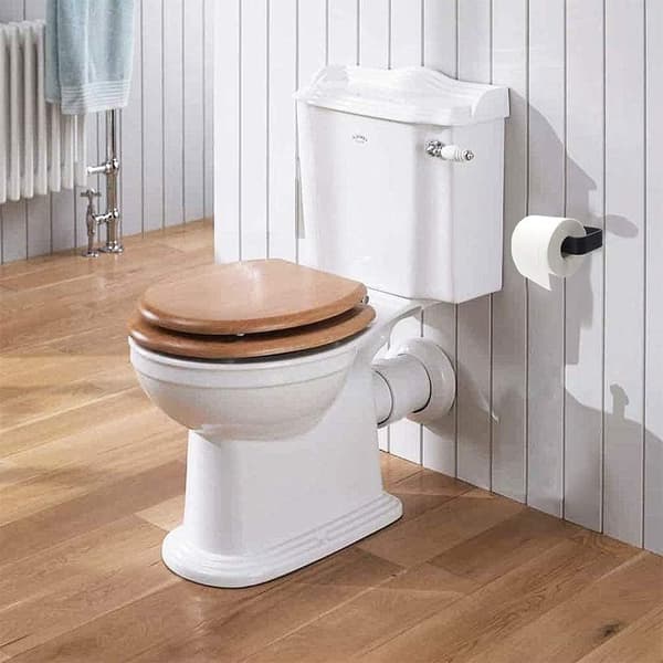 Toiletpapirholder sort, ingen boring aluminiums toiletpapirholder