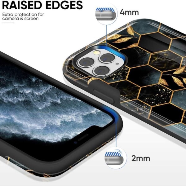 iPhone 11 Pro case glitter phone case 360 graders case bling case med