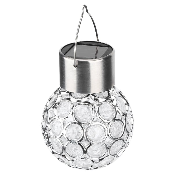 LED-hänglampa, solcellsladdad, bolllampa KLB