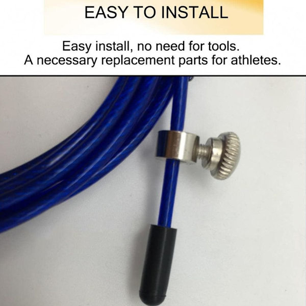 5 sett med erstatningsskruer for Speed Cable Jump KLB