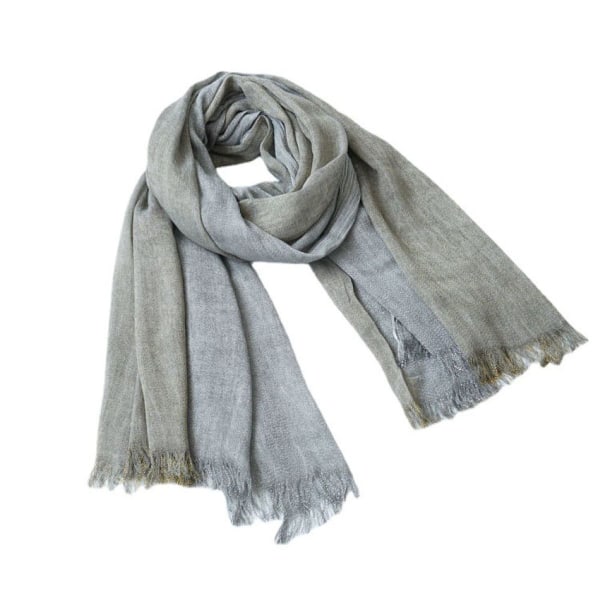 Kvinners vinter skjerf sjekket teppe skjerf, sjekket mønster oversized frynser KLB
