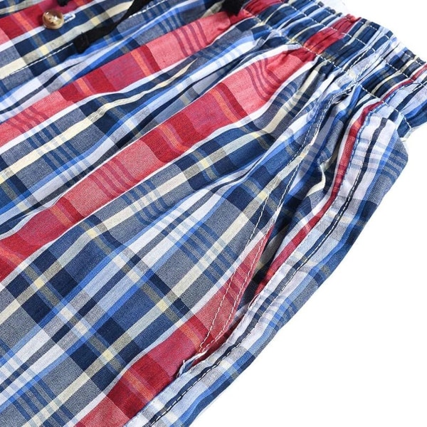Pyjamasbukser til mænd Loungebukser Nattøj Bukser Blød bomuld KLB